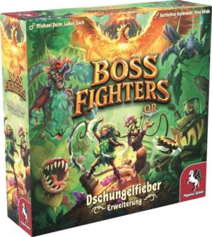 Bossfighters QR - Dschungelfieber Pegasus Spiele GmbH Cover vorne
