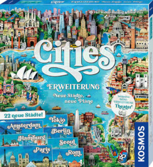 Cities - Neue Städte, neue Pläne Kosmos Verlag Cover vorne