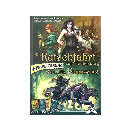 Die Kutschfahrt zum Teufelsberg Adlung Spiele Cover vorne
