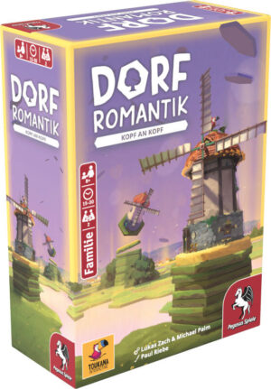 Dorf Romatik - Kopf an Kopf Pegasus Spiele GmbH Cover vorne