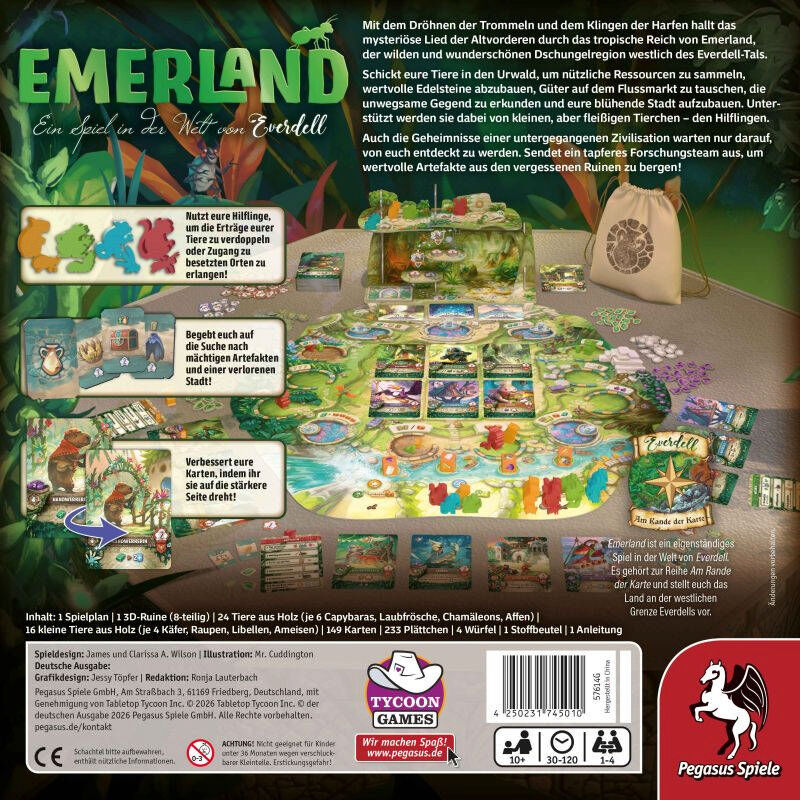 Emerland Pegasus Spiele Cover hinten