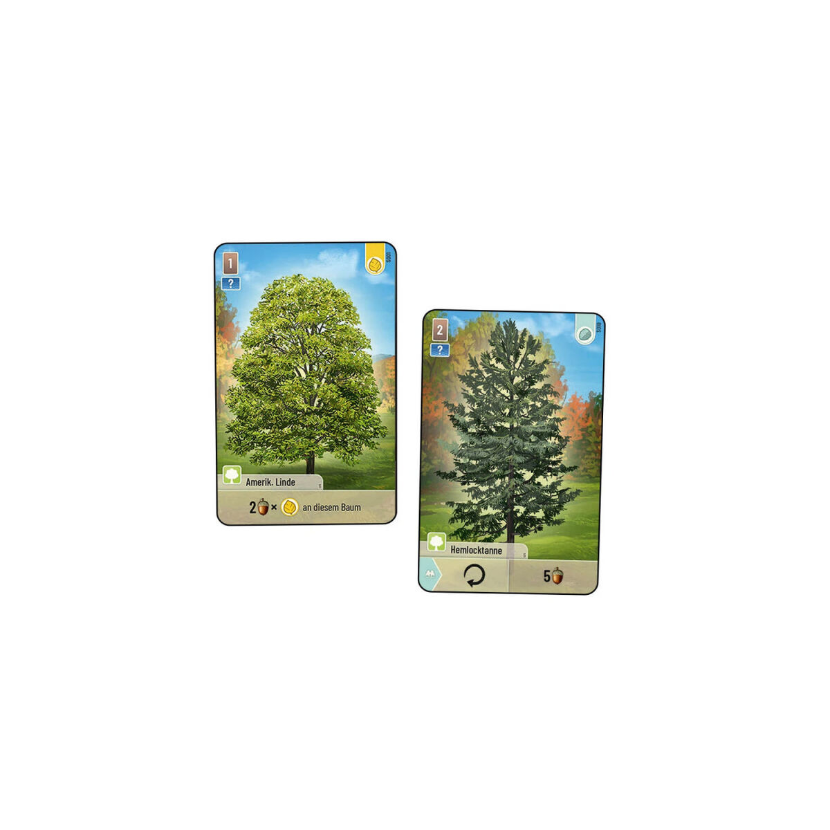 Mischwald - Smokey Mountains Asmodee GmbH Spielmaterial