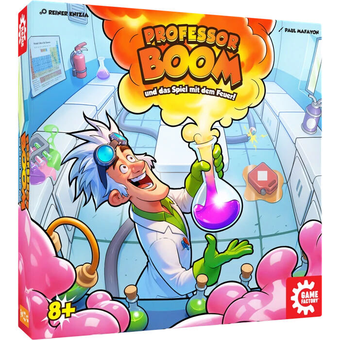 Professor Boom Game Factory Cover vorne