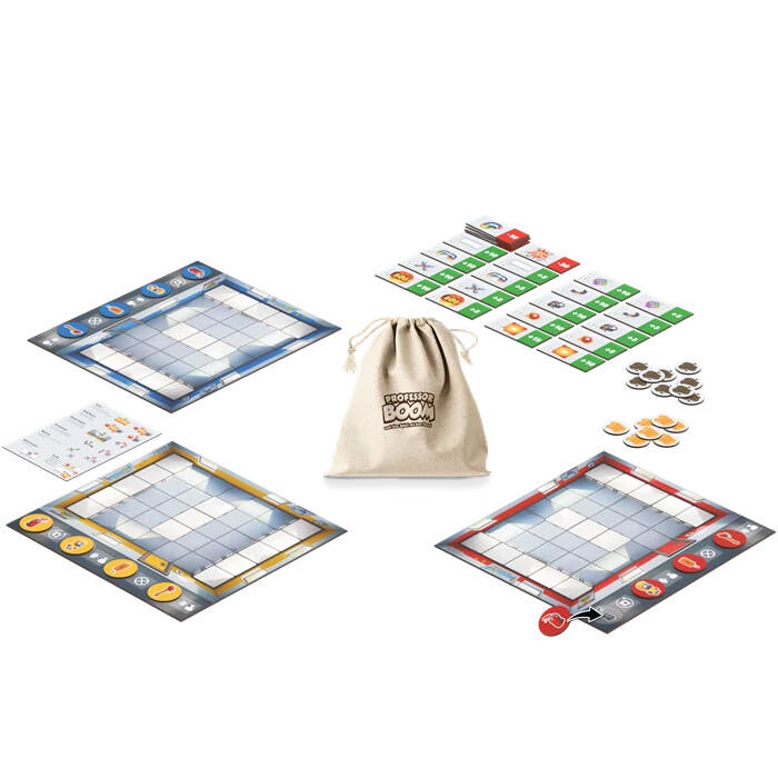 Professor Boom Game Factory Spielmaterial