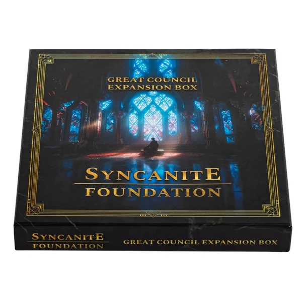 Syncanite Foundation - Die große Ratsbox Syncanite Games Cover vorne