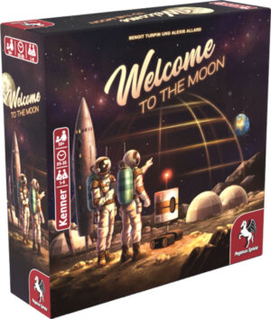Welcome to the Moon Pegasus Spiele GmbH Cover vorne